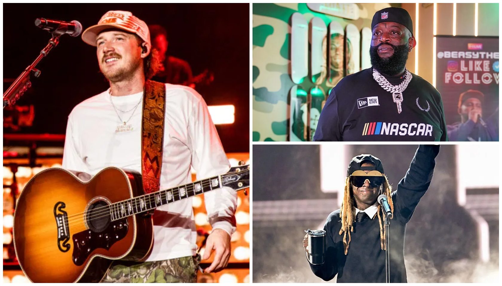 Morgan Wallen Teases "Miami" Remix Ft. Lil Wayne & Rick Ross