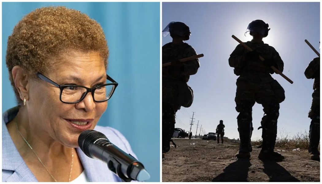 Los Angeles Mayor Karen Bass Slams Trump Administration's Misuse of National Guard, Says Most of Their Time Was Spent "Playing Video Games"