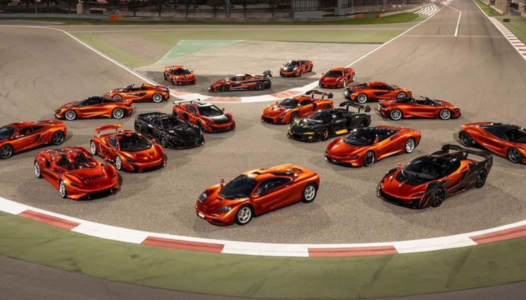 Massive McLaren Mansour Ojjeh Collection Surfaces for Sale