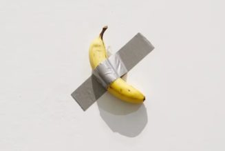 Maurizio Cattelan Can't Keep a Banana on the Wall