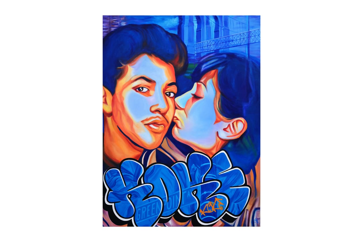 Lady Pink 'Miss Subway NYC' Exhibition D'Stassi Art Artworks