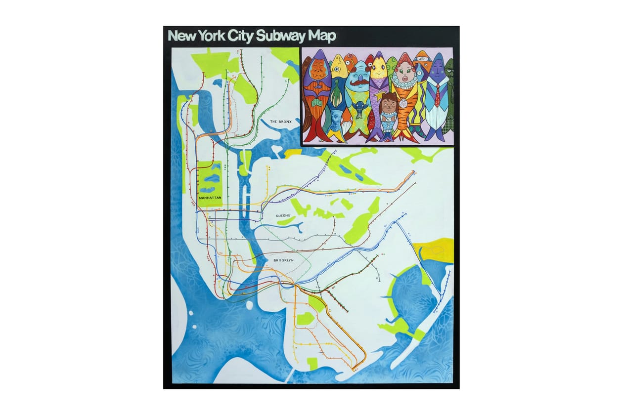 Lady Pink 'Miss Subway NYC' Exhibition D'Stassi Art Artworks