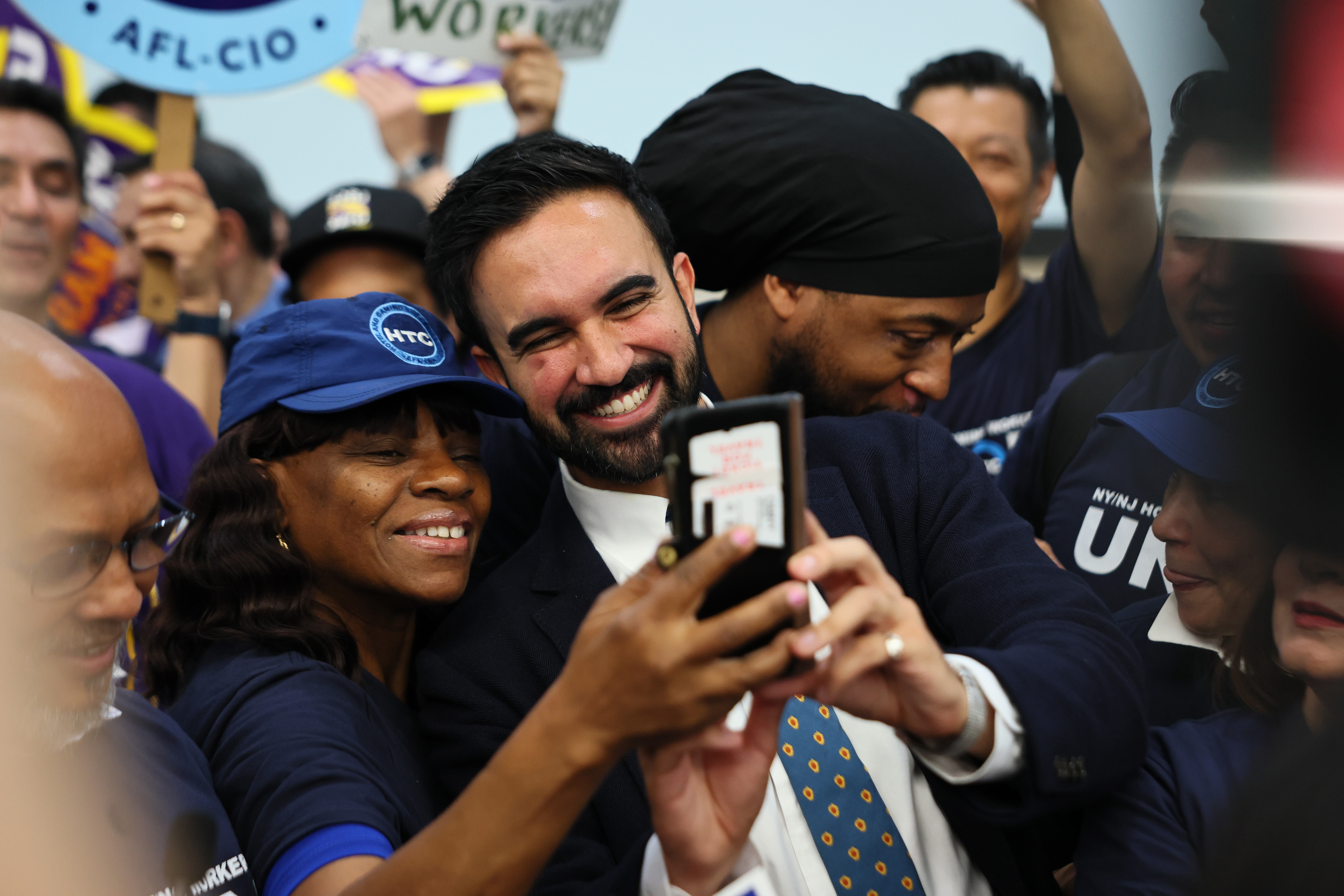 New York Mayoral Candidate Zohran Mamdani Celebrates Democratic Primary Win