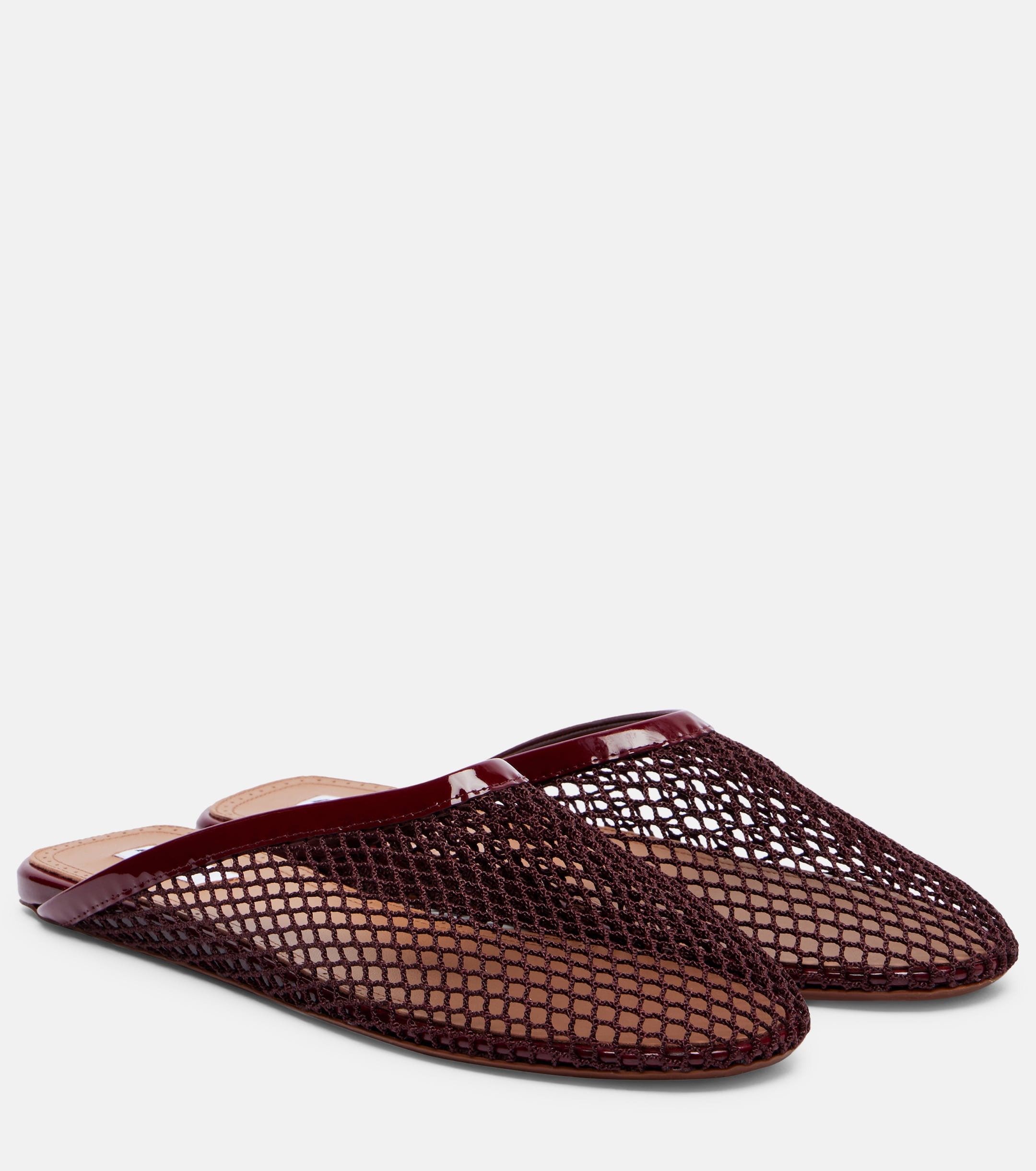 Mesh Flat Mules