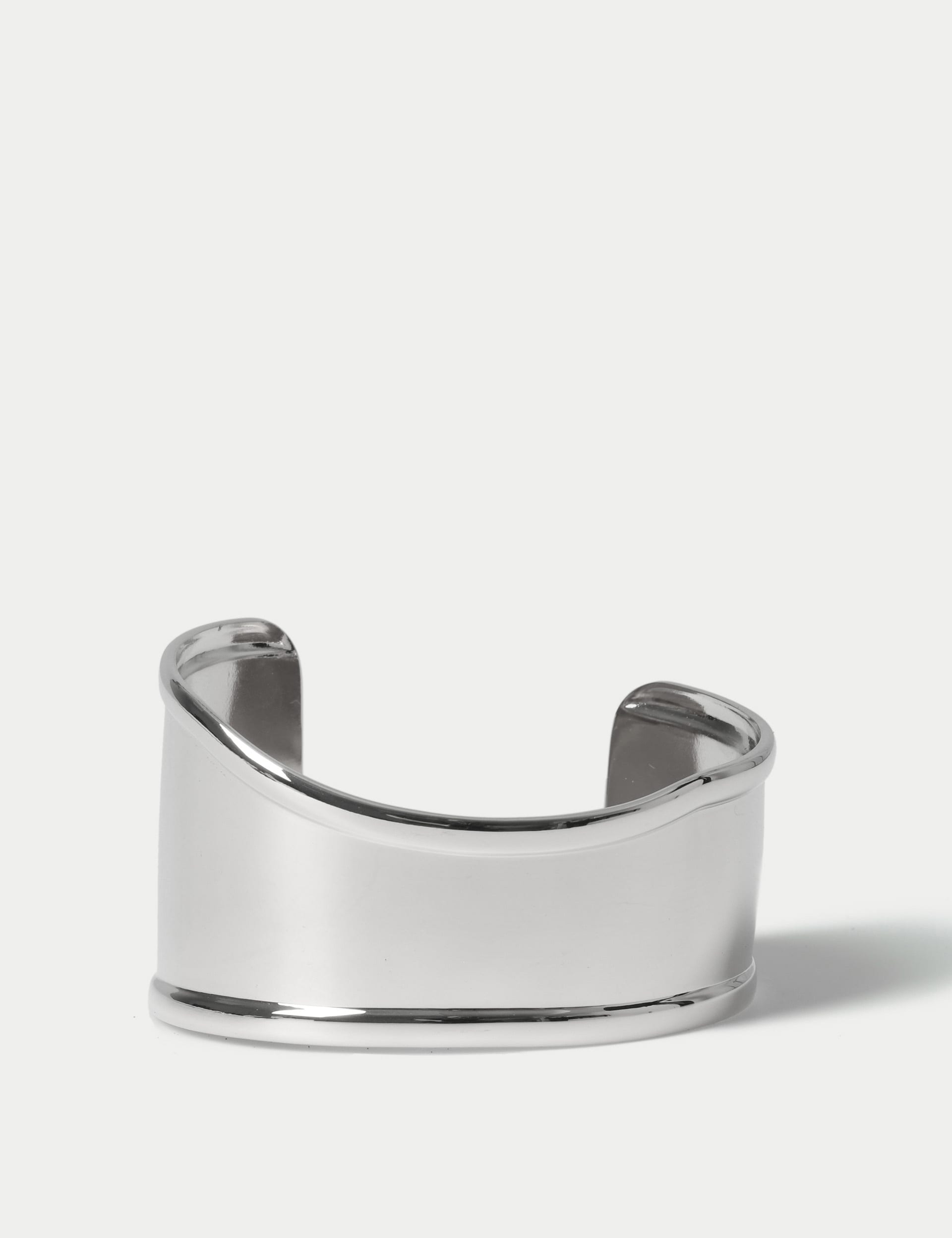 Stainless Steel Wave Cuff