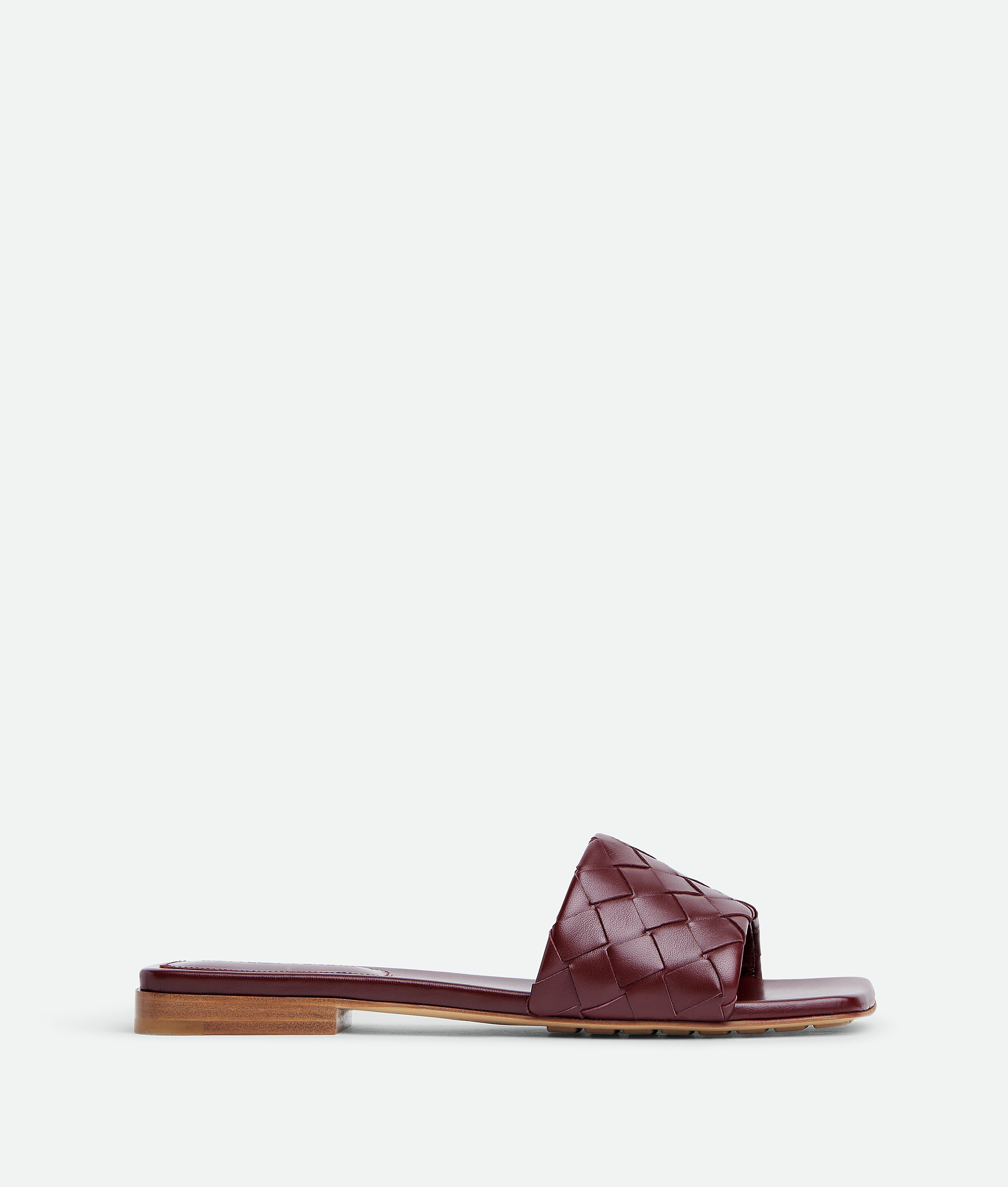 Women's Parco Flat Mule in Barolo