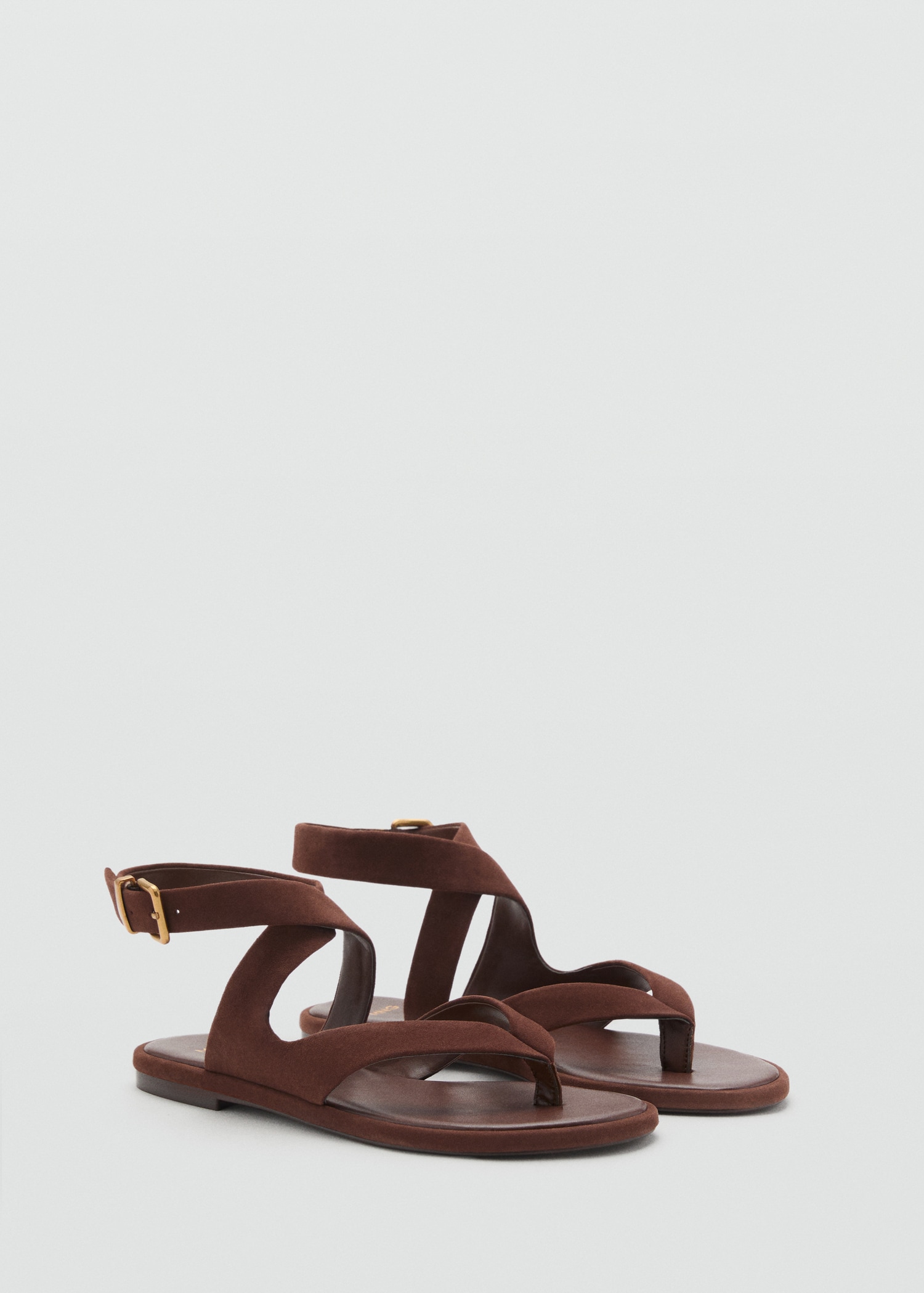 Suede Straps Sandals - Women | Mango United Kingdom
