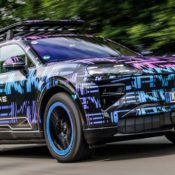 Porsche Previews All-Electric Cayenne with Record-Setting Hill Climb