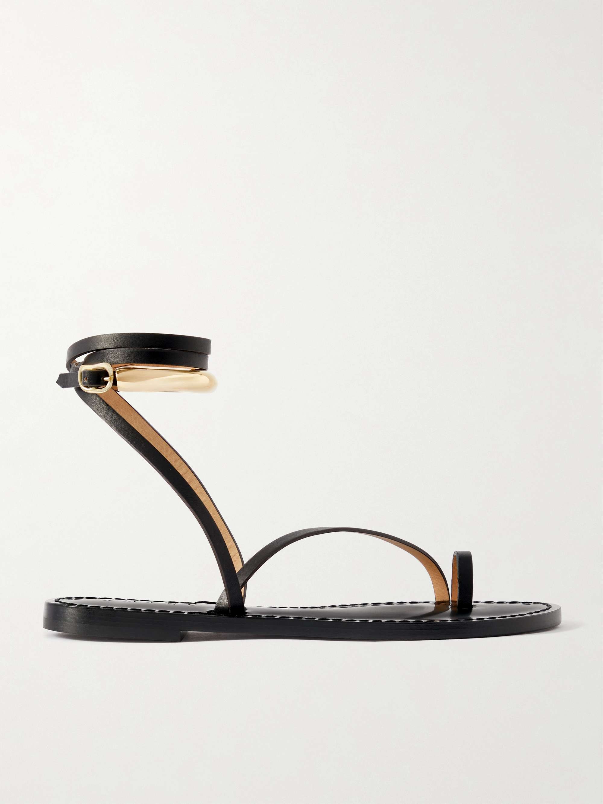 The Kalahari Embellished Leather Sandals