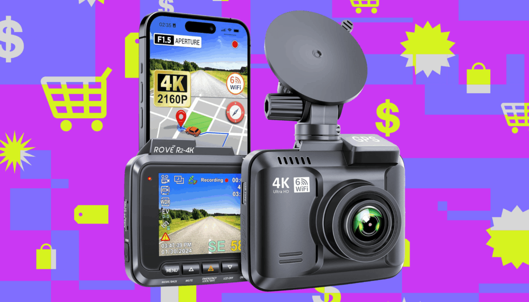 Rove’s R2-4K dash cam is an extra set of eyes on the road and $48 off at Amazon