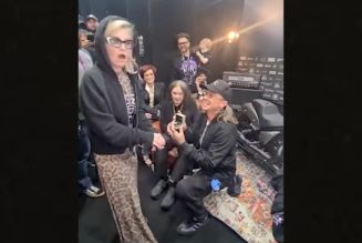 Slipknot's Sid Wilson Proposes to Kelly Osbourne at Final Black Sabbath Concert