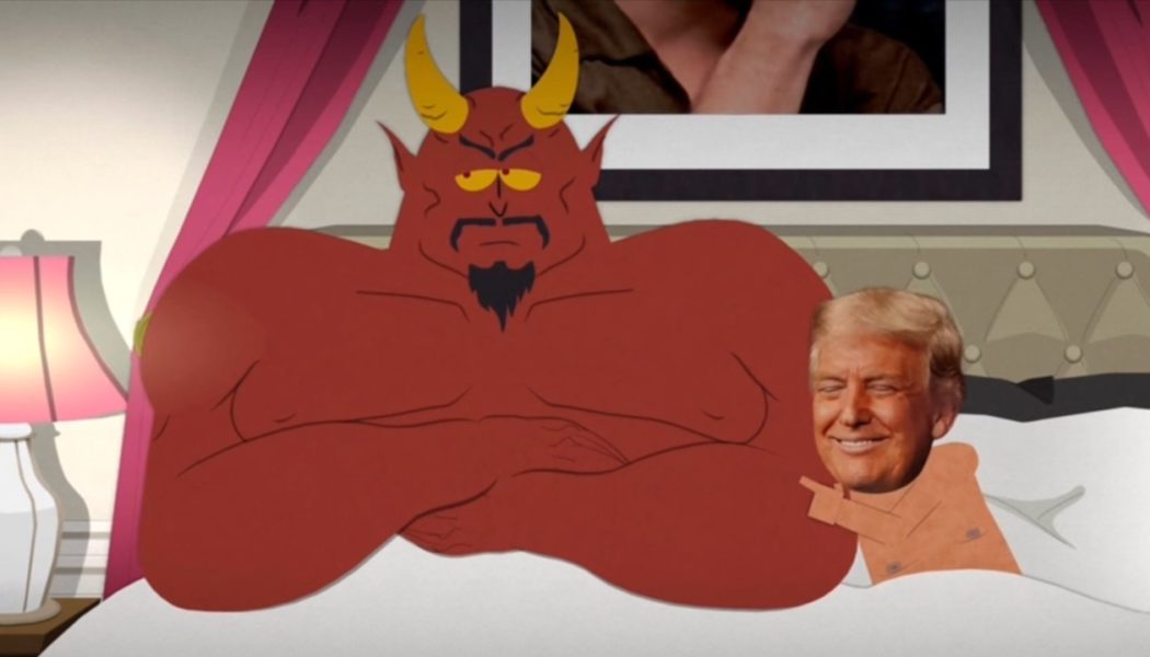 South Park Depicts Teeny Weeny Trump in Bed with Satan in Season 27 Premiere