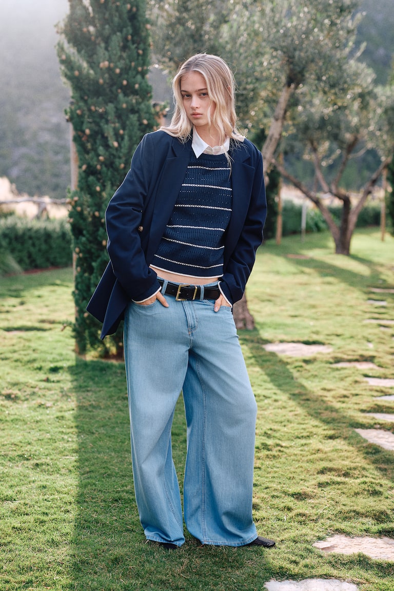 Baggy Wide Low Jeans