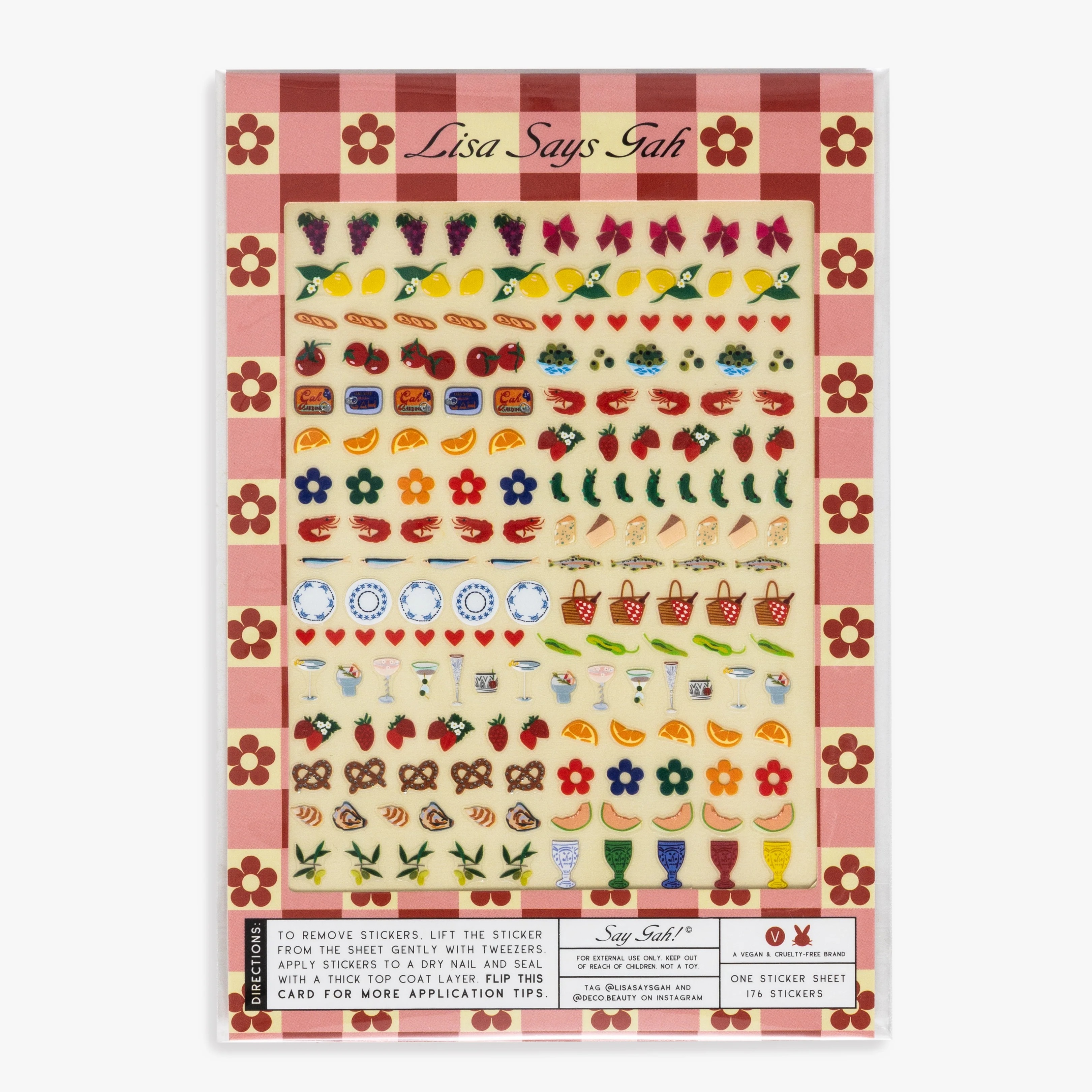 lisasaysgah, Nail Art Stickers