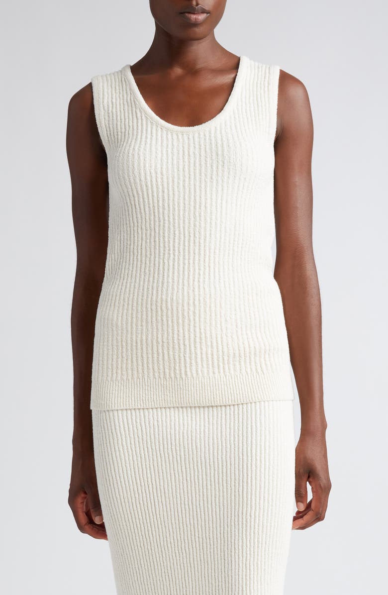 Bouclé Rib Sweater Tank