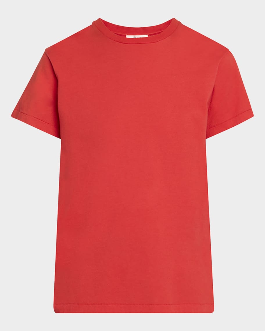 Florie Short-Sleeve Cotton Top