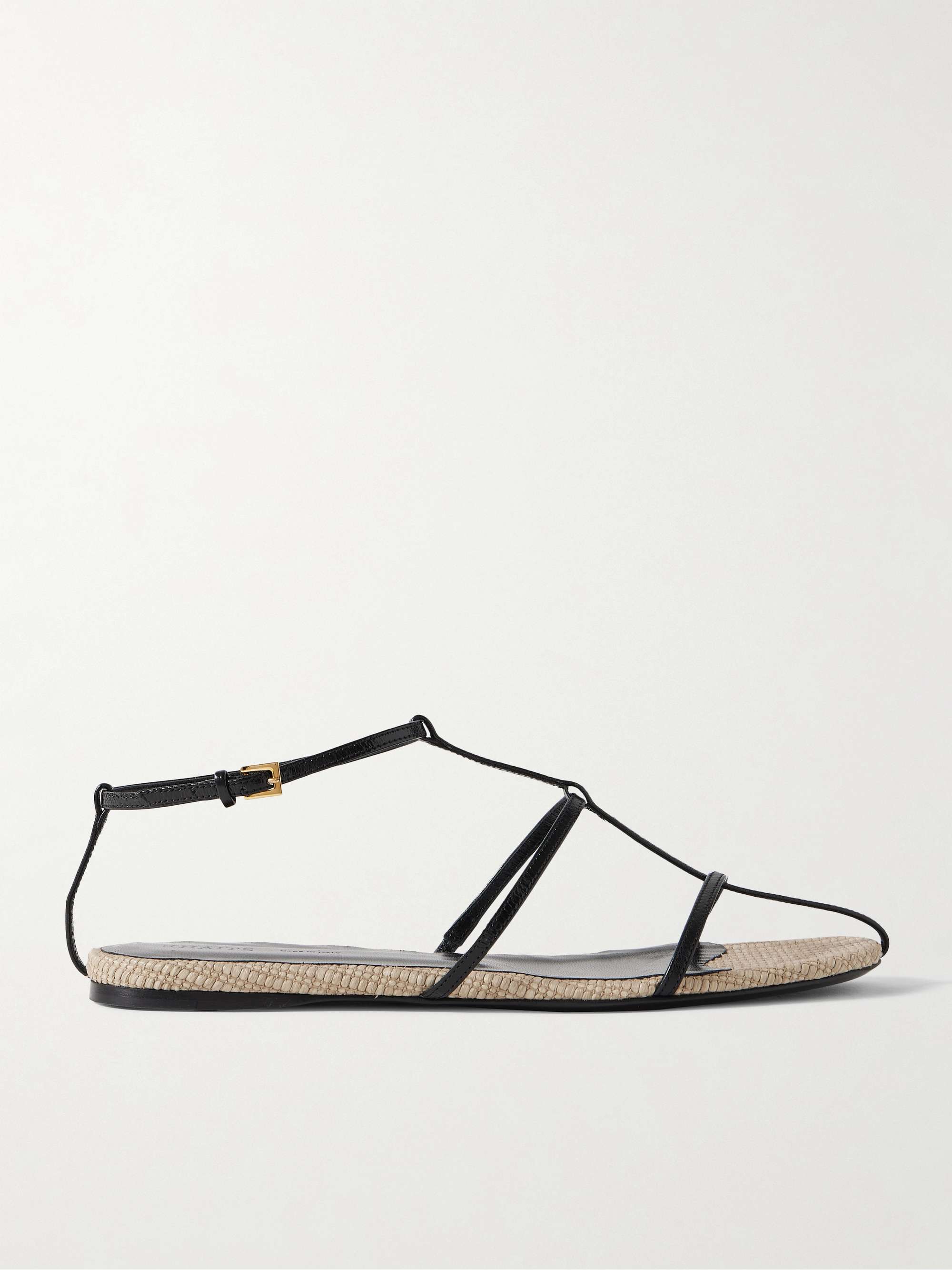 Cage Leather Sandals