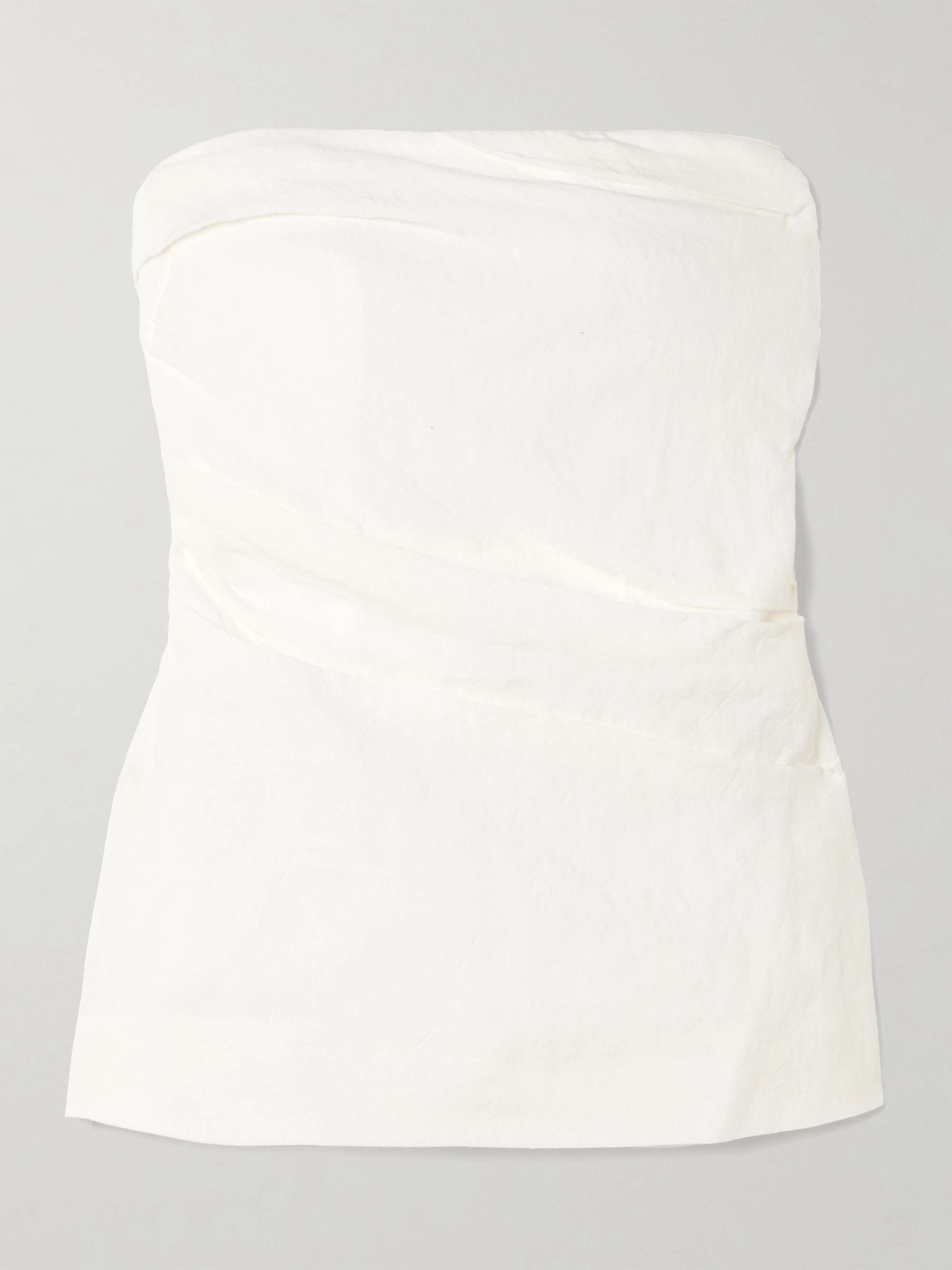 Izel Linen Bandeau Top