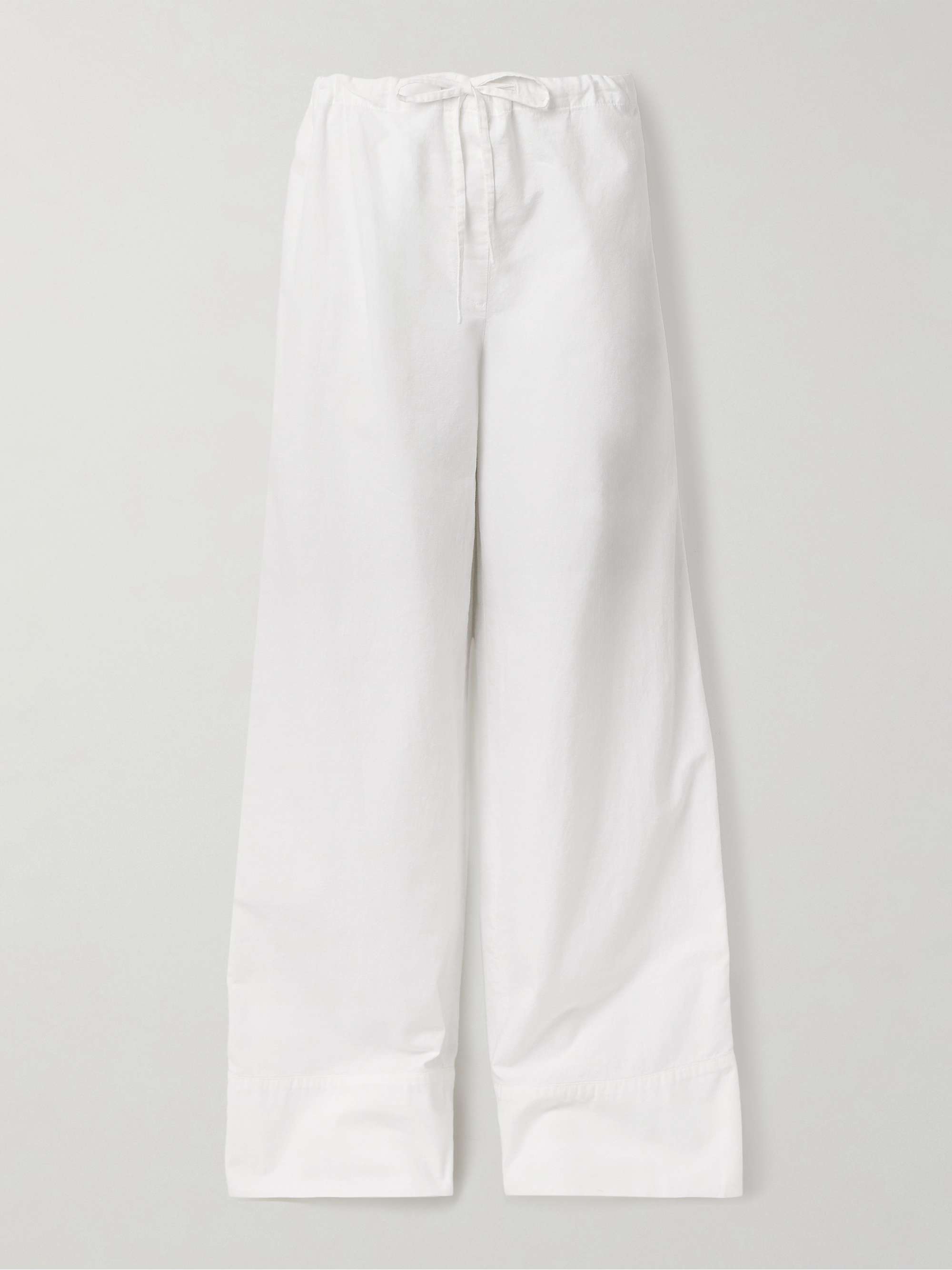 Enea Cotton Wide-Leg Pants