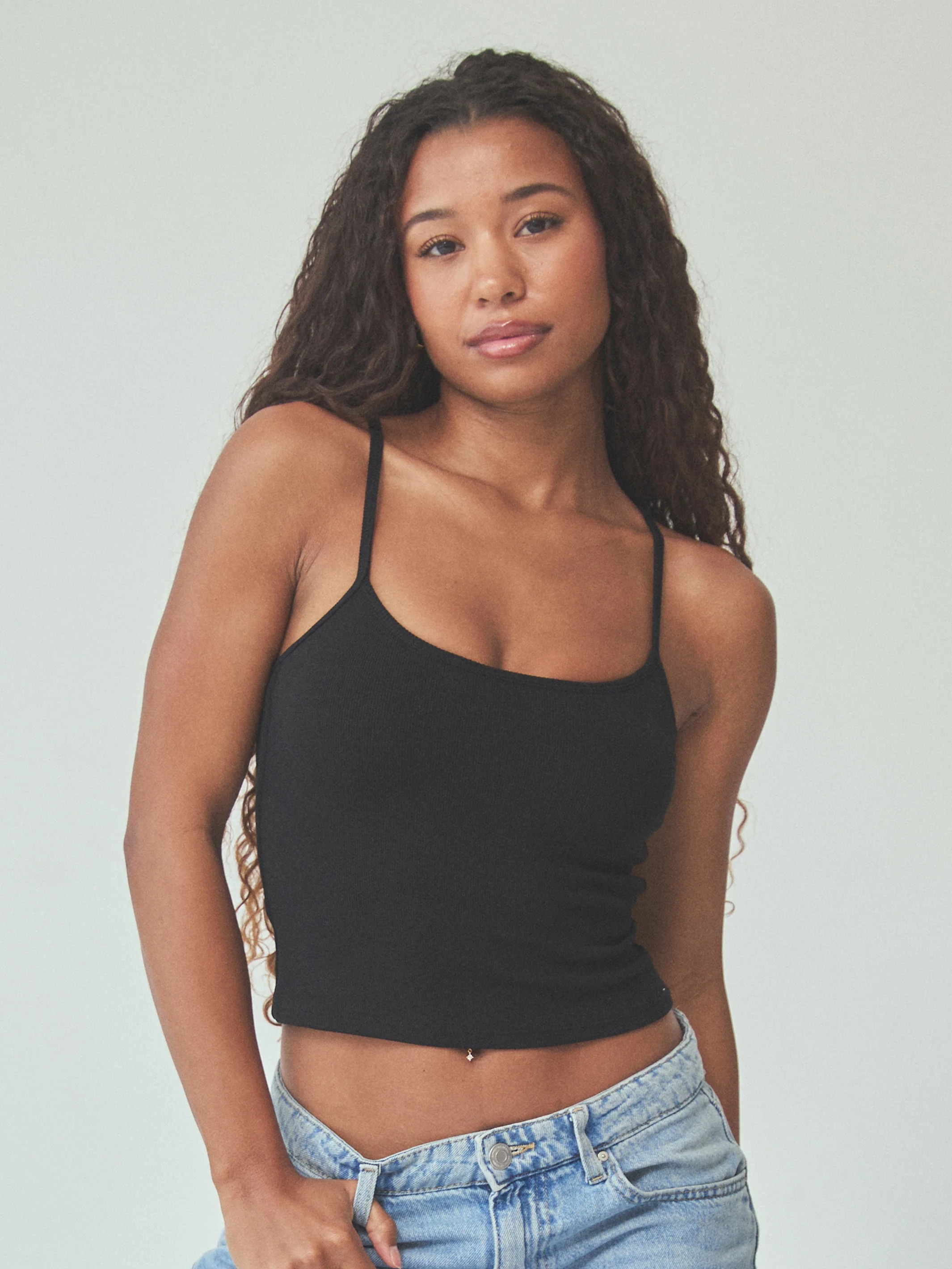 Klassynetwork, High Neck Tank Top