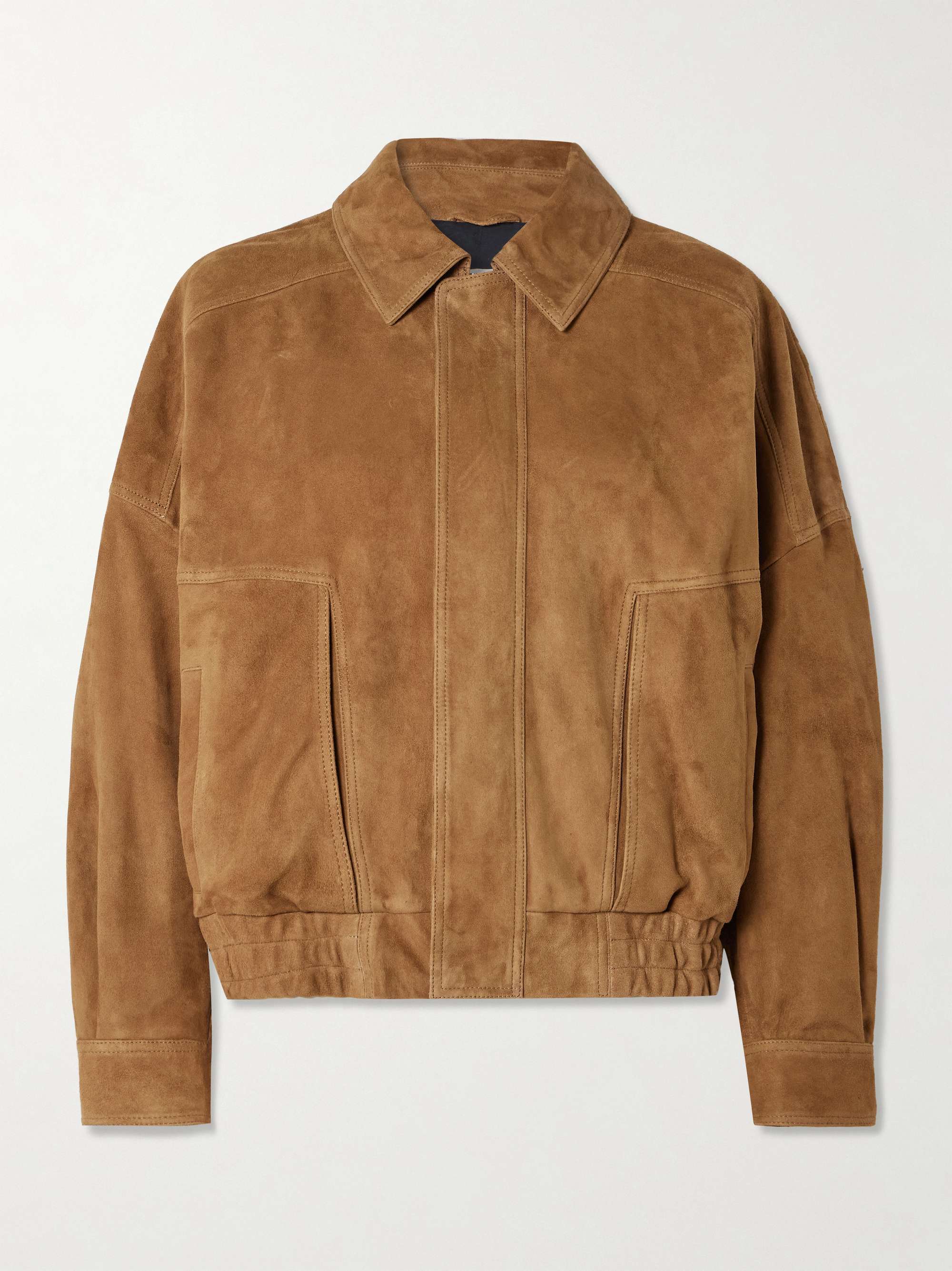 Dalma Suede Bomber Jacket