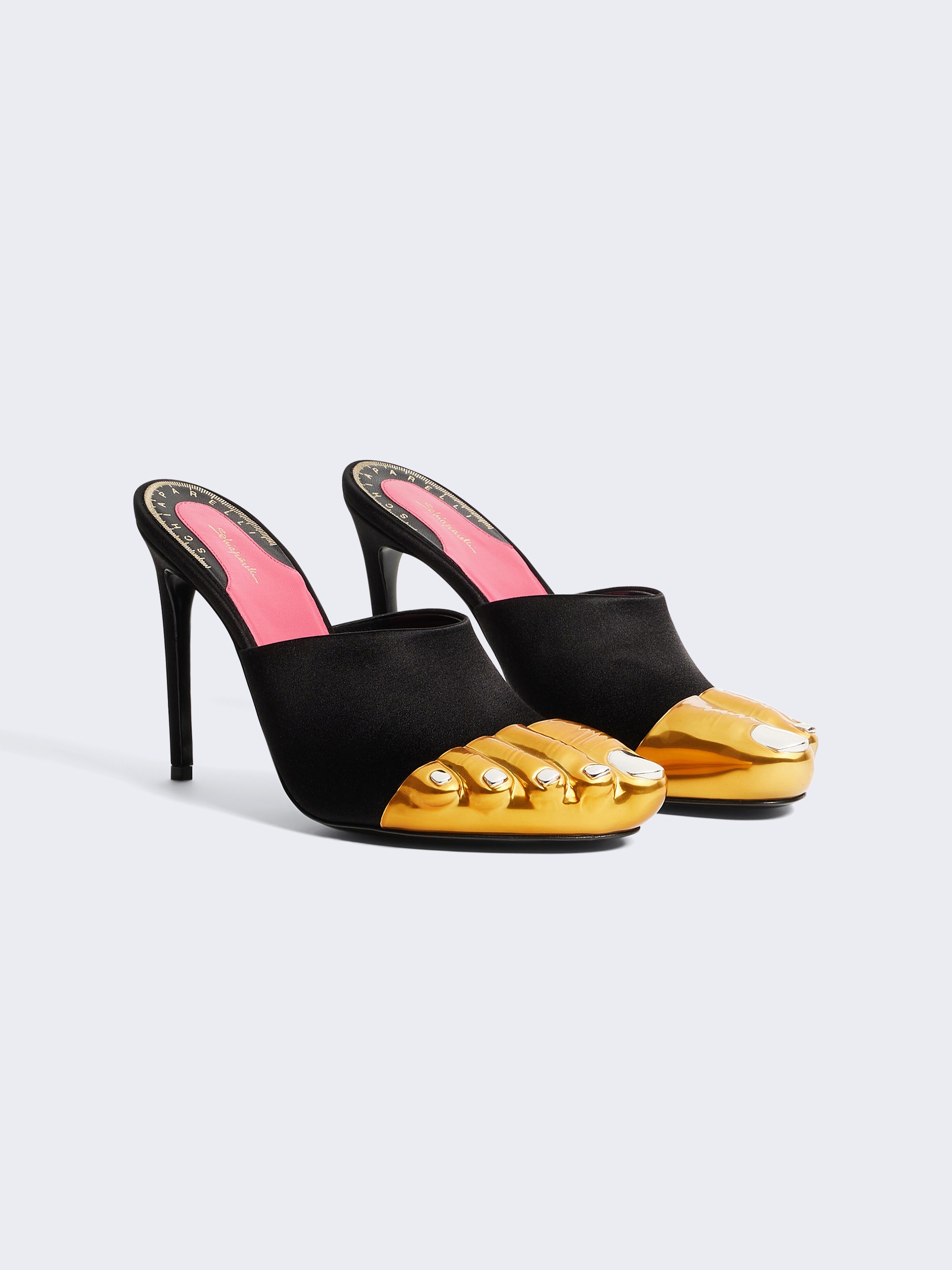 schiaparelli, Trompe-L'oeil Toe Mules