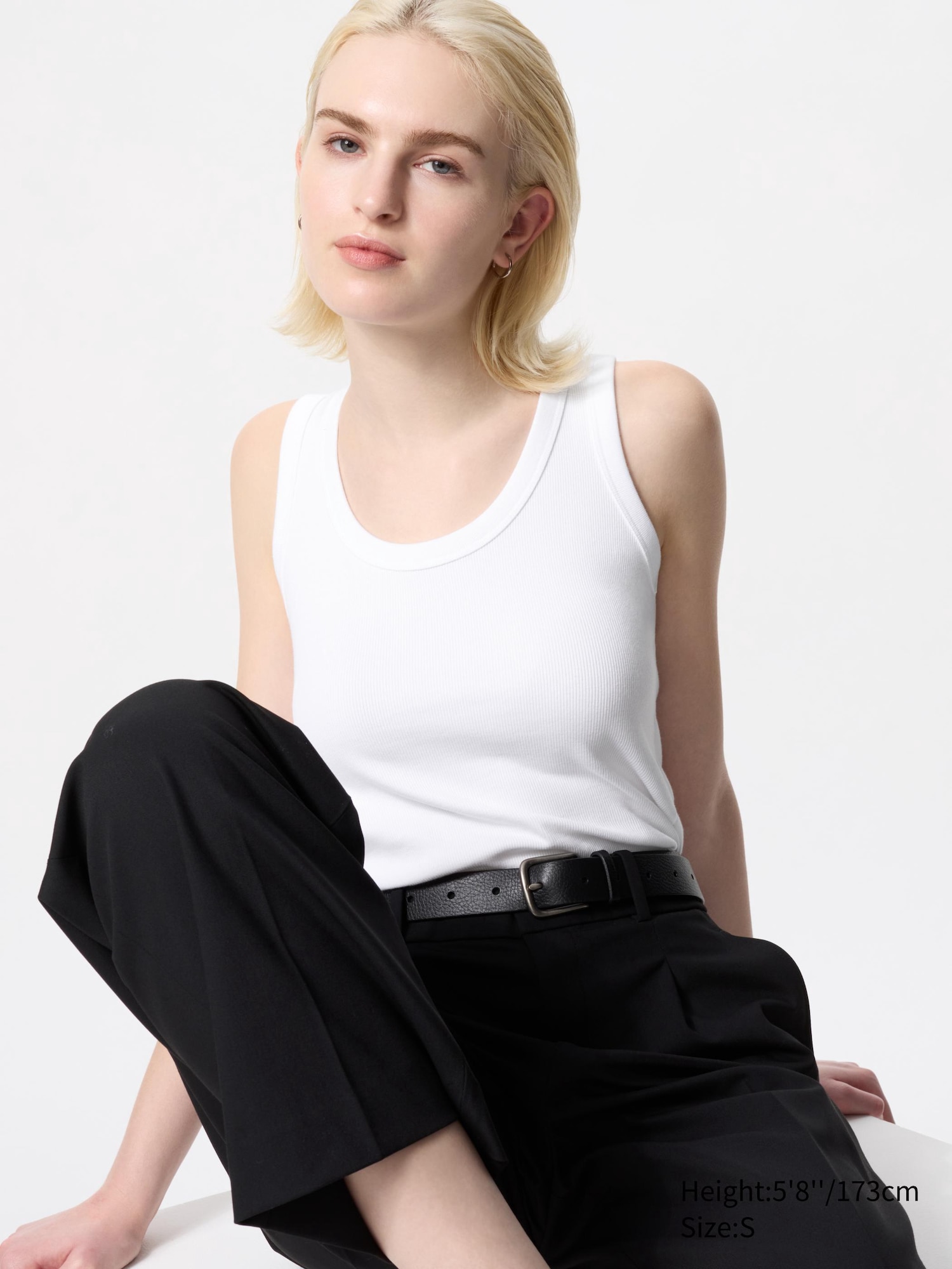 Soft Ribbed Vest Top