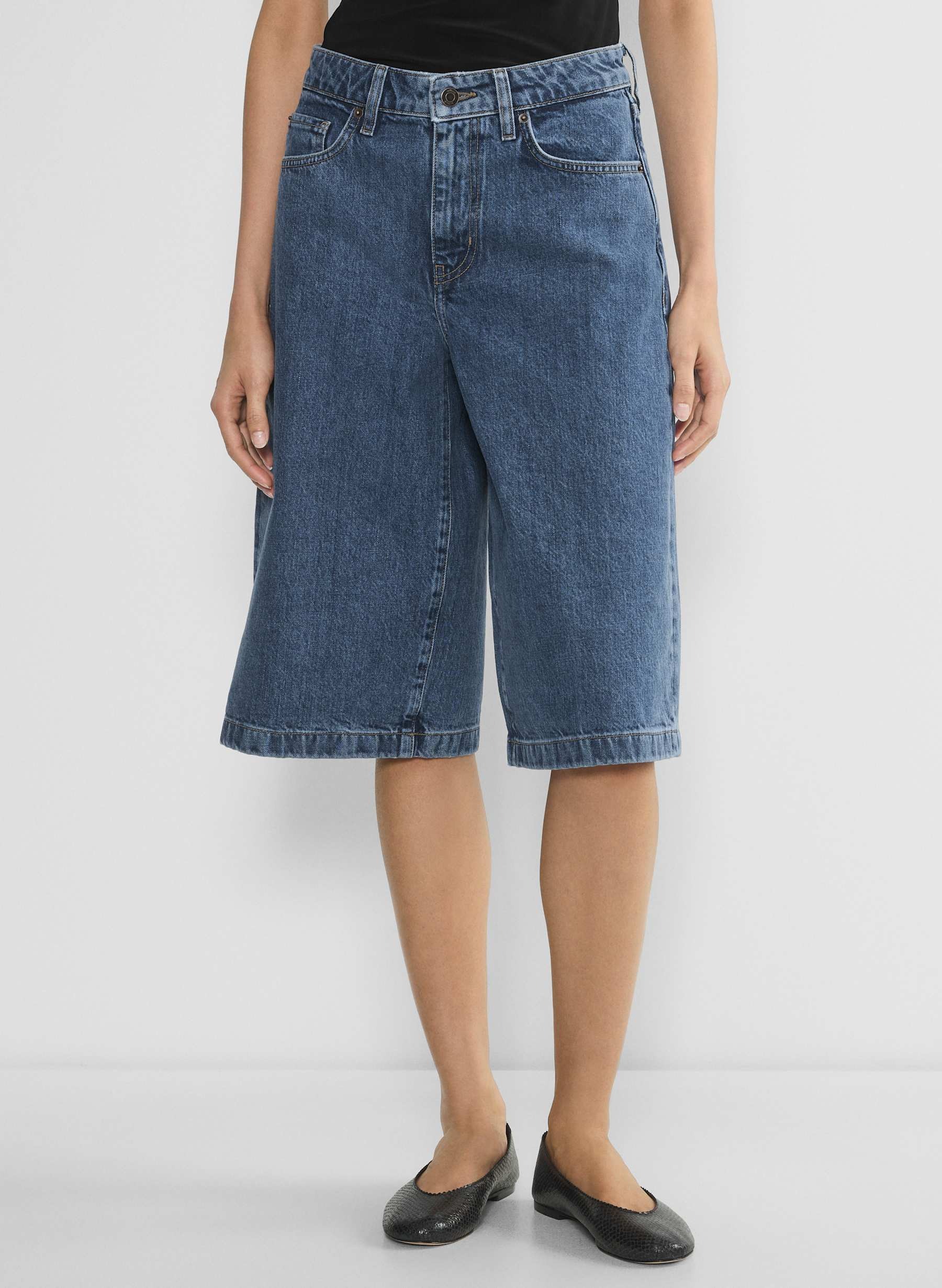 Aritzia, Wilfred Publicity Below-knee Denim Shorts