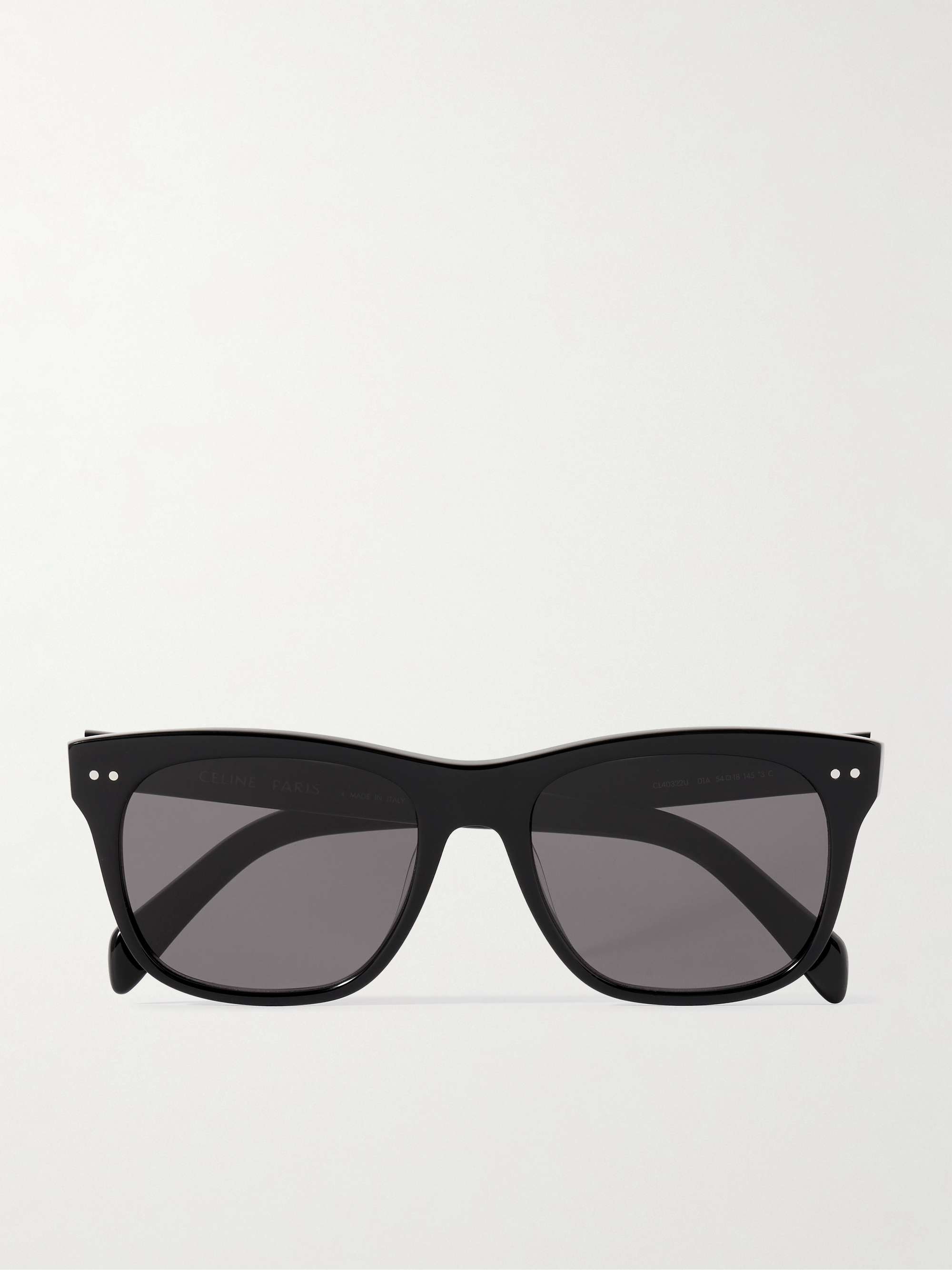 Square-Frame Acetate Sunglasses