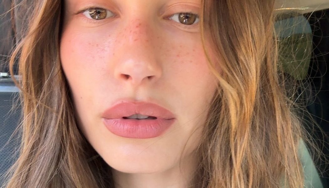 You'll Never Guess How Hailey Bieber Uses Rhode's Lip Shape in Her 3-Step Get-Ready Routine