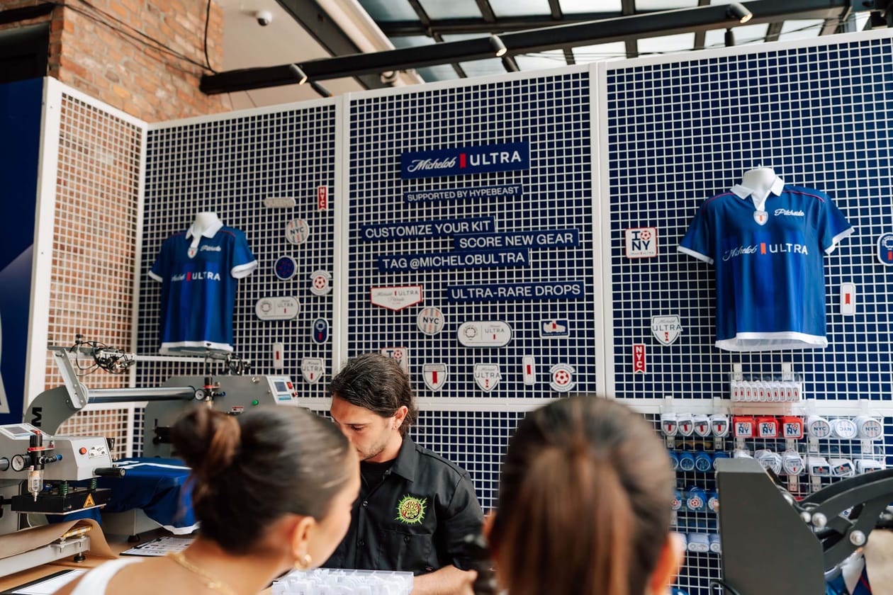 Michelob ULTRA Pitchside Club NYC Full First Look Hypebeast Soccer Kits Messi Event FIFA Club World Cup 2025™