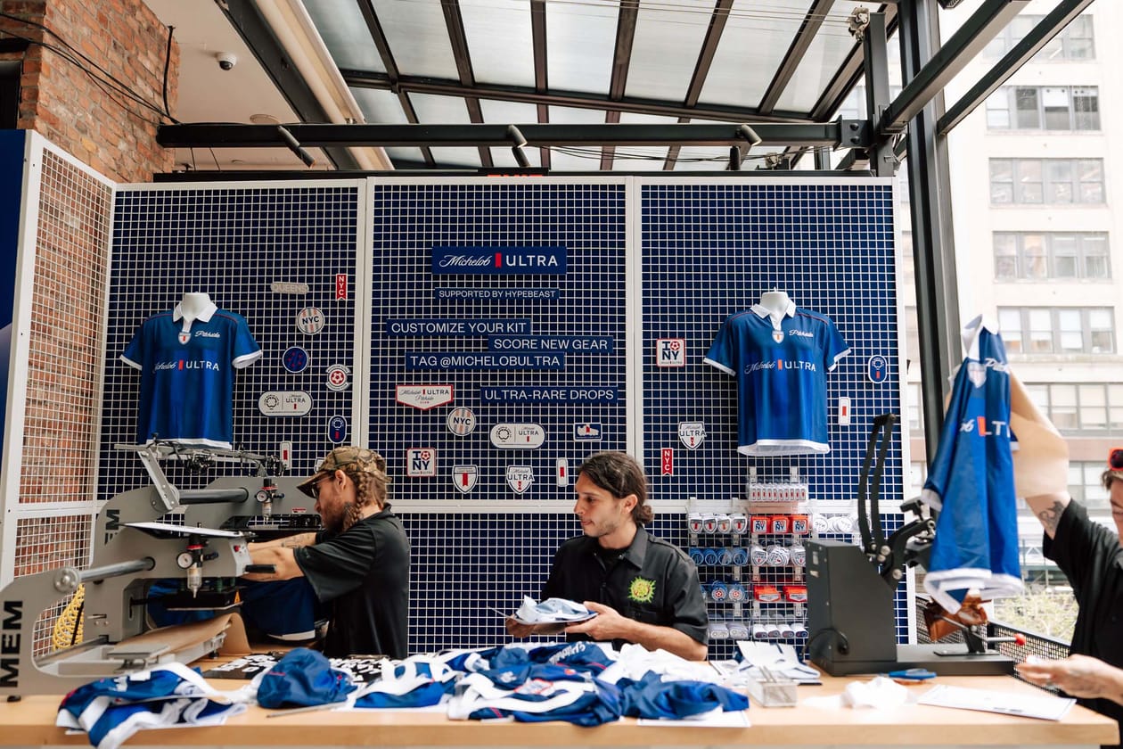 Michelob ULTRA Pitchside Club NYC Full First Look Hypebeast Soccer Kits Messi Event FIFA Club World Cup 2025™