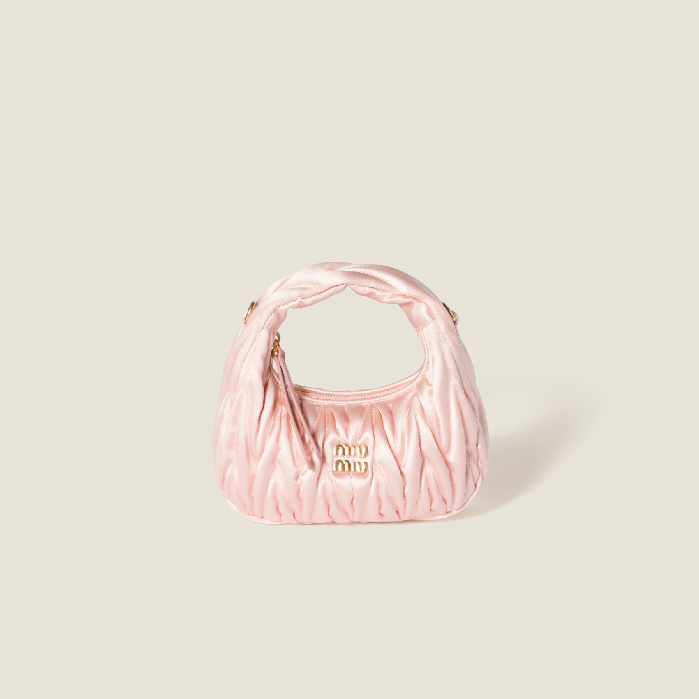Wander Matelassé Satin Mini-Bag