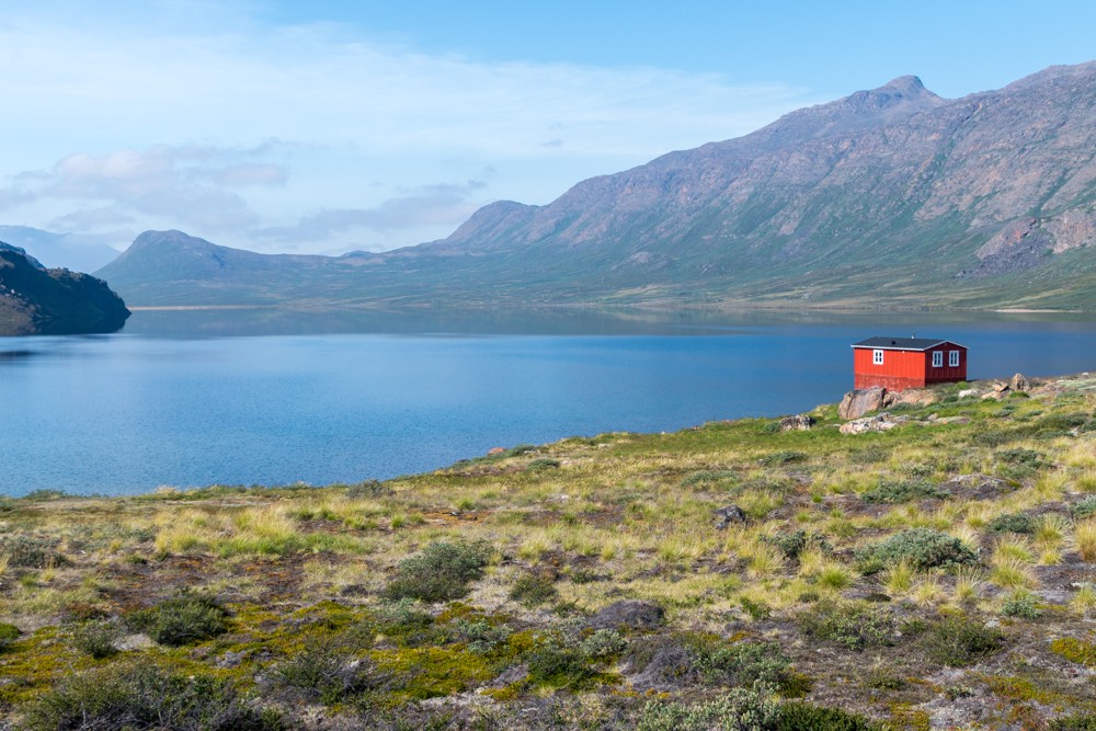 Innajuattoq hut on the Arctic Circle Trail – one of the hardest long-distance treks in Europe