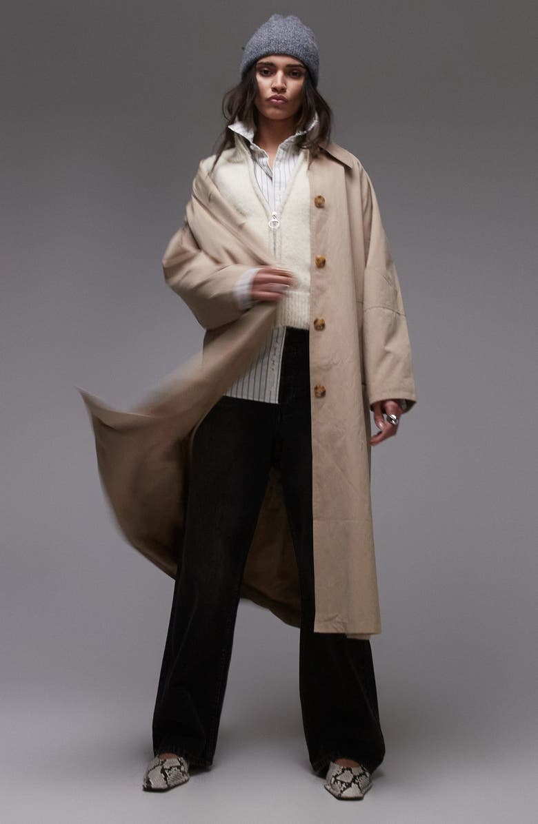 '90s Cotton Trench Coat