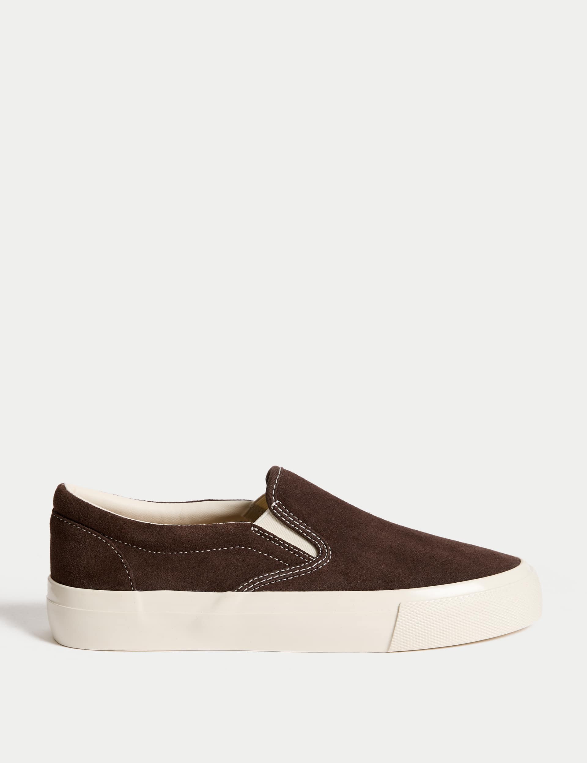 Suede Slip on Trainers