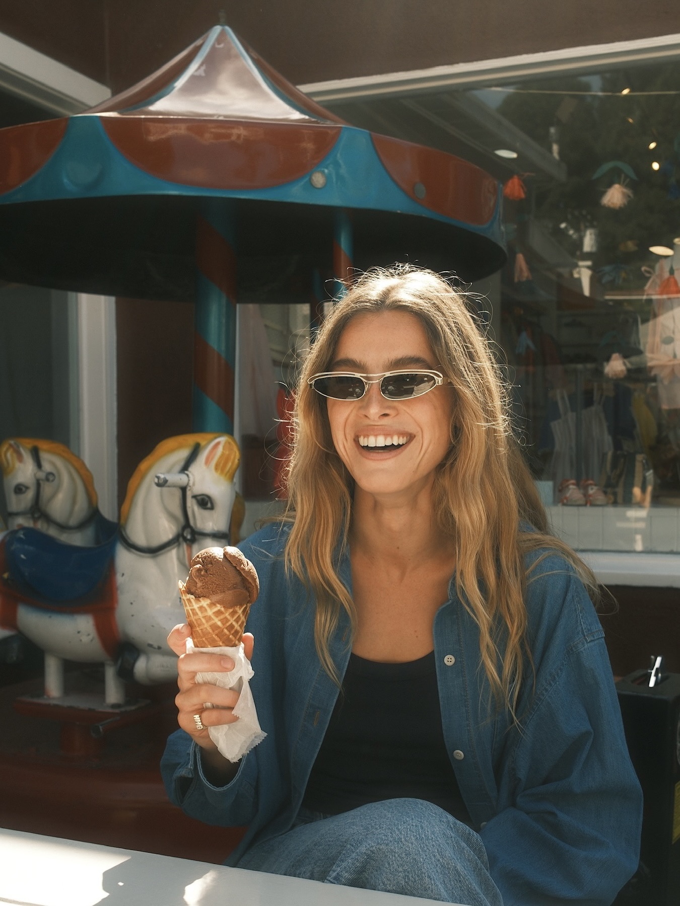 hadley greene in sunglasses