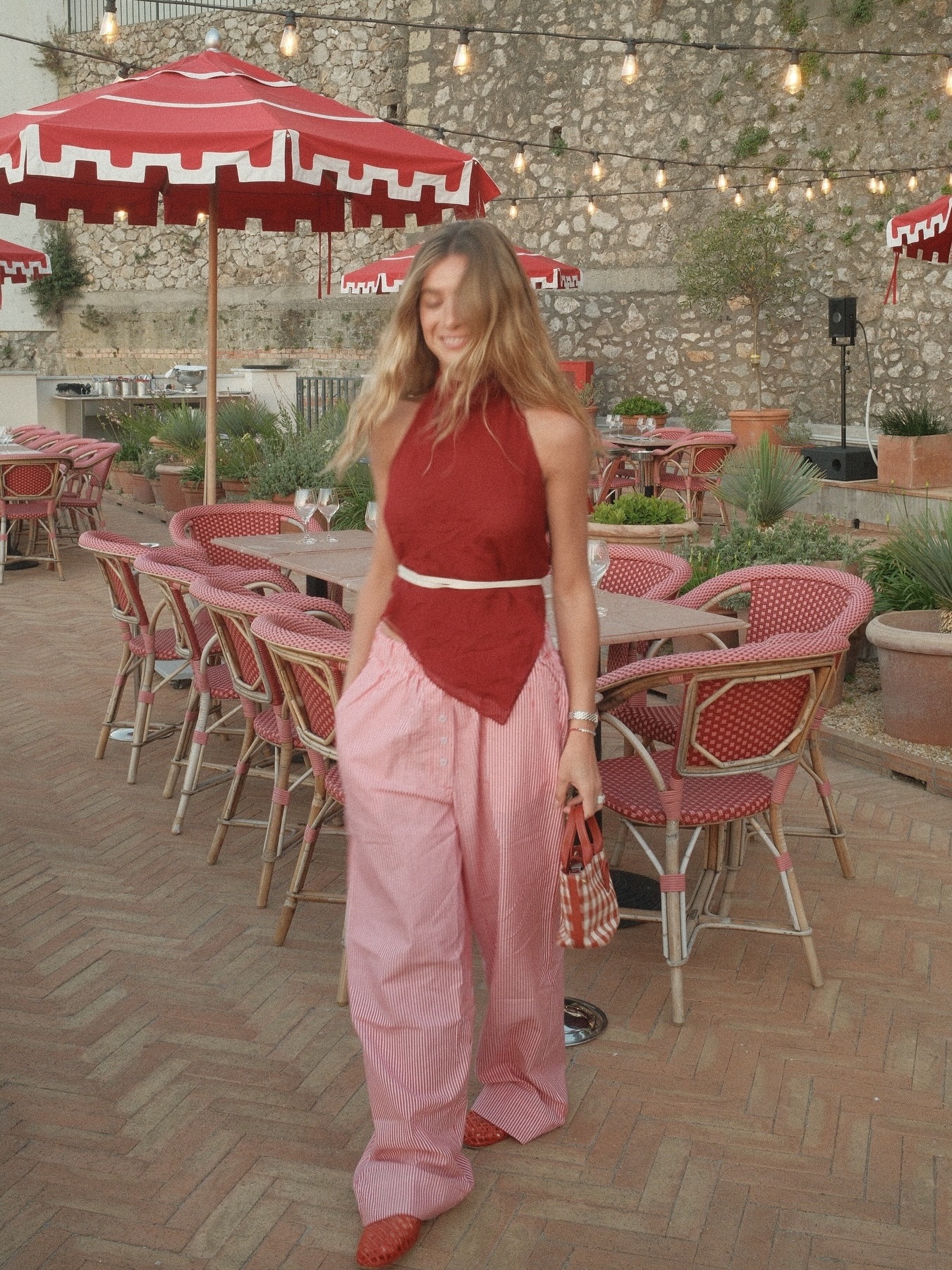 hadley greene in red