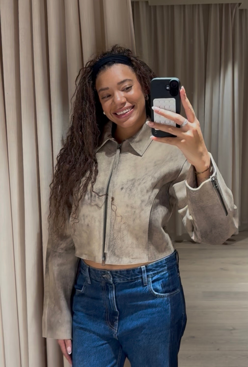 Fashion editor Imani-Nia Francis-Tsolakis wears H&amp;amp;M Pre Autumn Studio Capsule.
