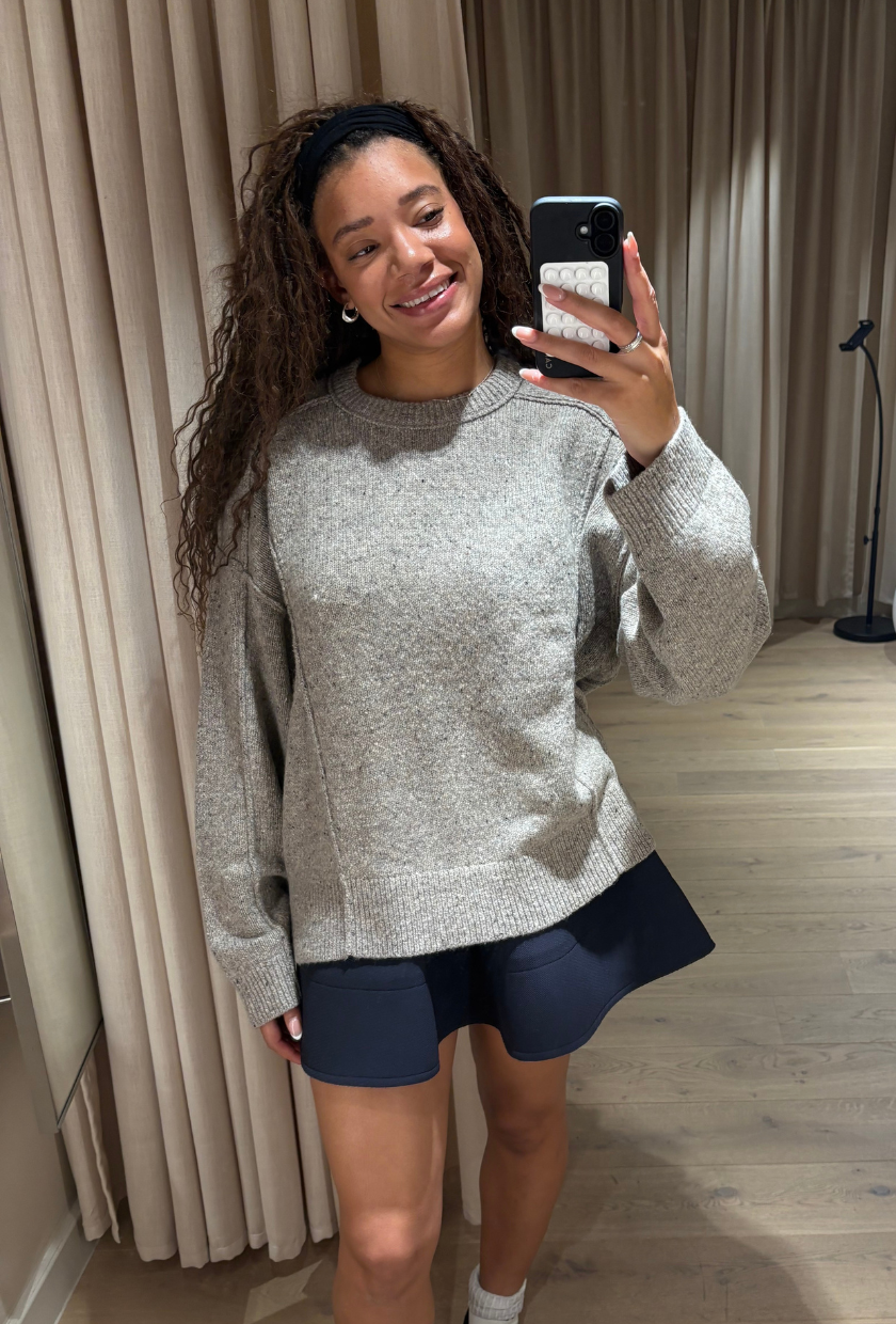 Fashion editor Imani-Nia Francis-Tsolakis wears H&amp;amp;M Pre Autumn Studio Capsule.