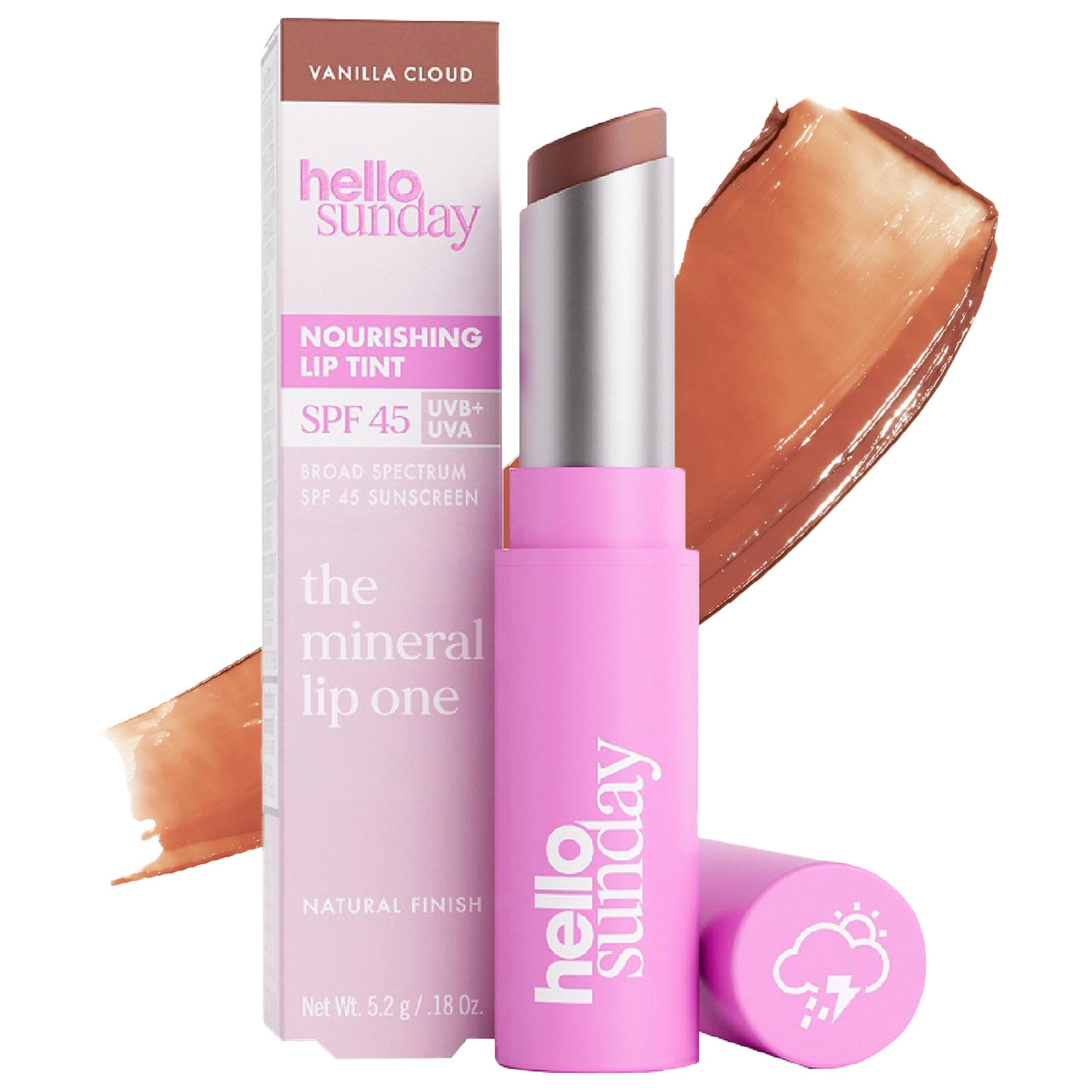 The Mineral Lip One Spf 45 Nourishing Lip Tint