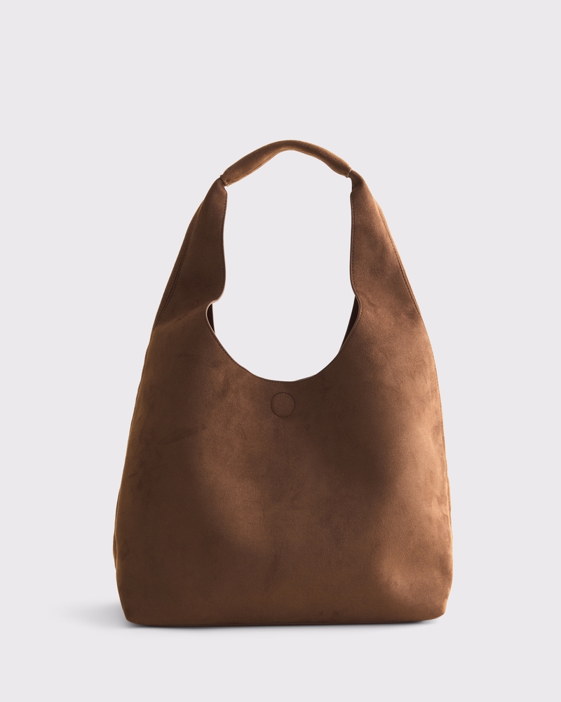 Vegan Suede Tote Bag