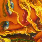 Ana Benaroya Burns an 'Eternal Flame' at NYC's Flag Art Foundation