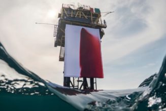 Anish Kapoor and Climate Activists Take Over Gas Rig with “BUTCHERED”