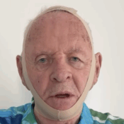 Anthony Hopkins Spoofs Kim Kardashian for Hannibal Lecter SKIMS Mask