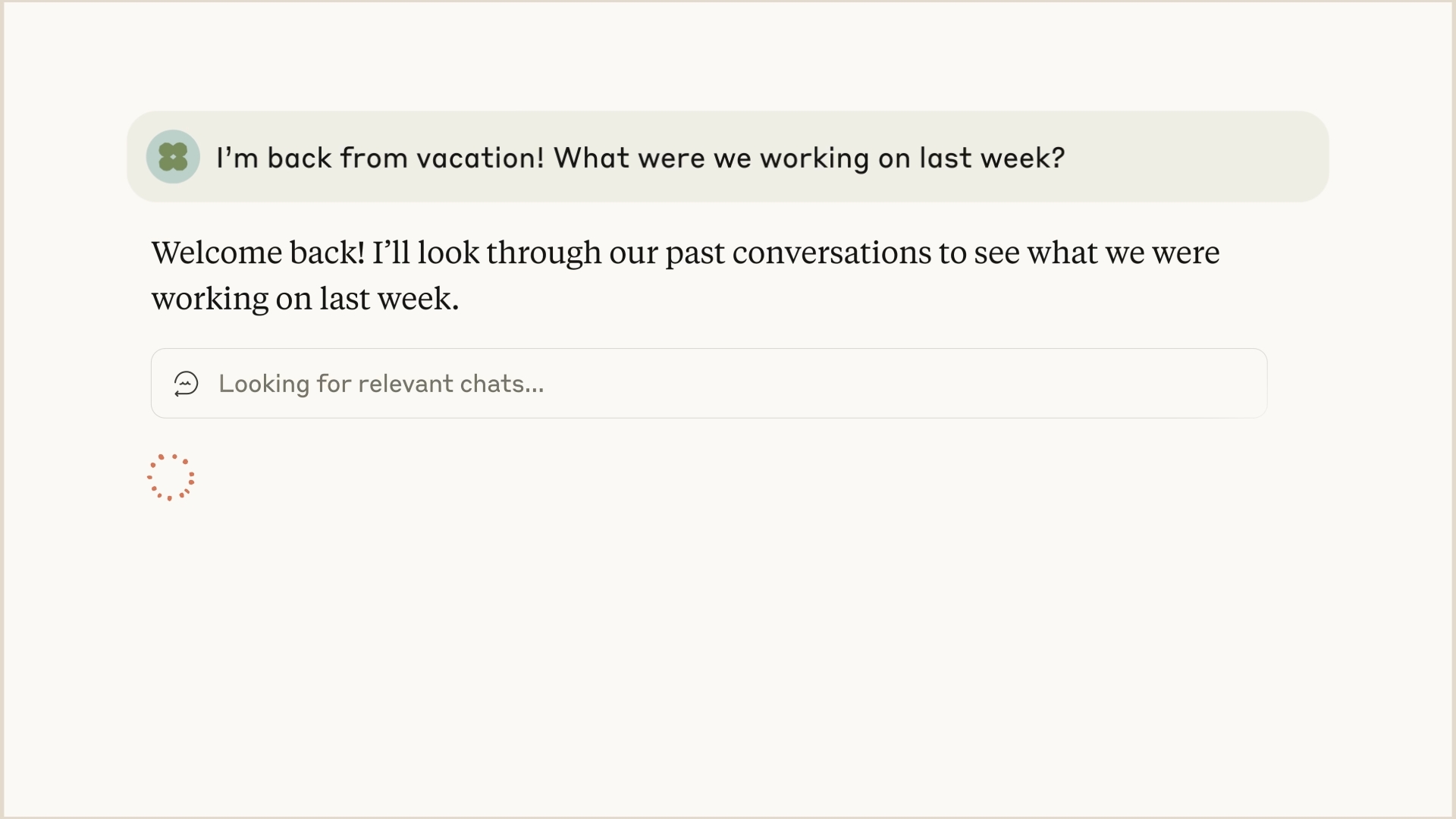 Conversation Search - Claude