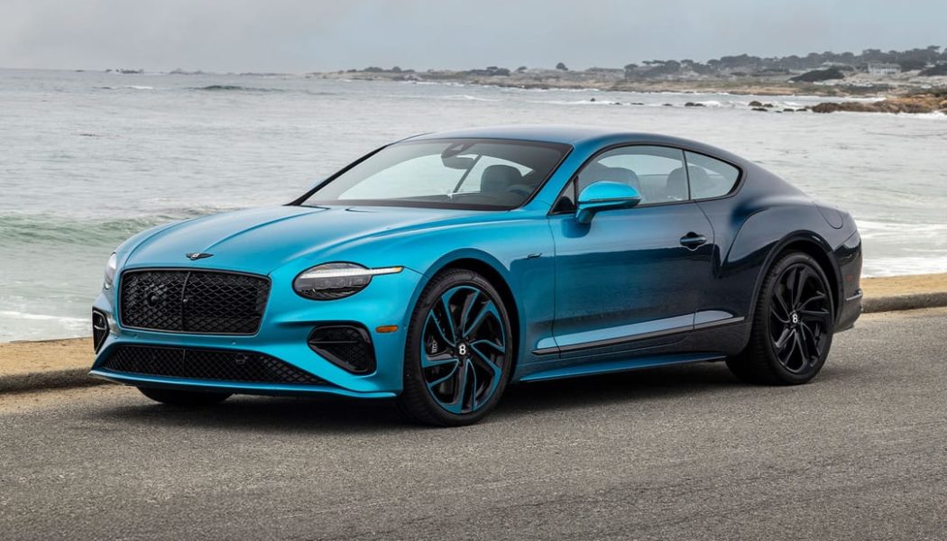 Bentley Reveals One of Its Most Intricate Paint Finishes Yet: Ombre by Mulliner