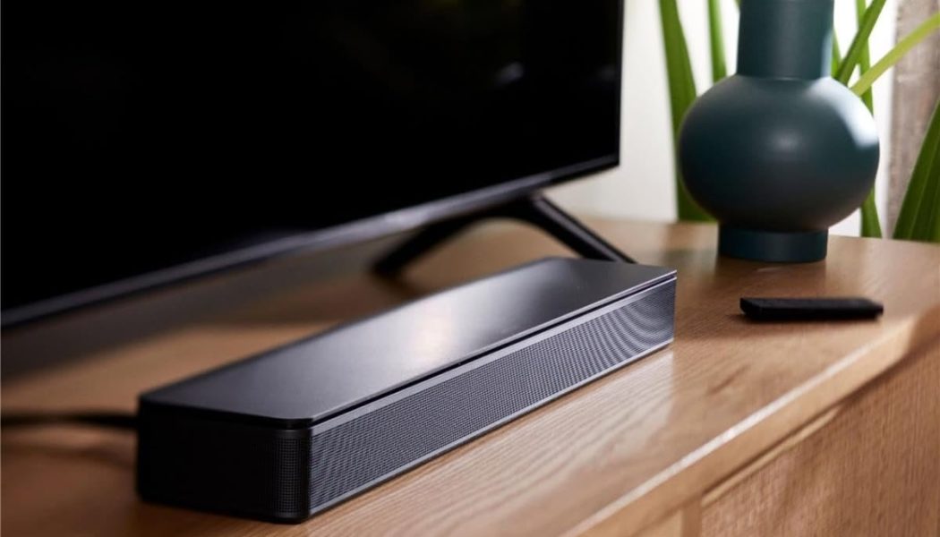 Bose’s compact TV Speaker is more than $100 off right now