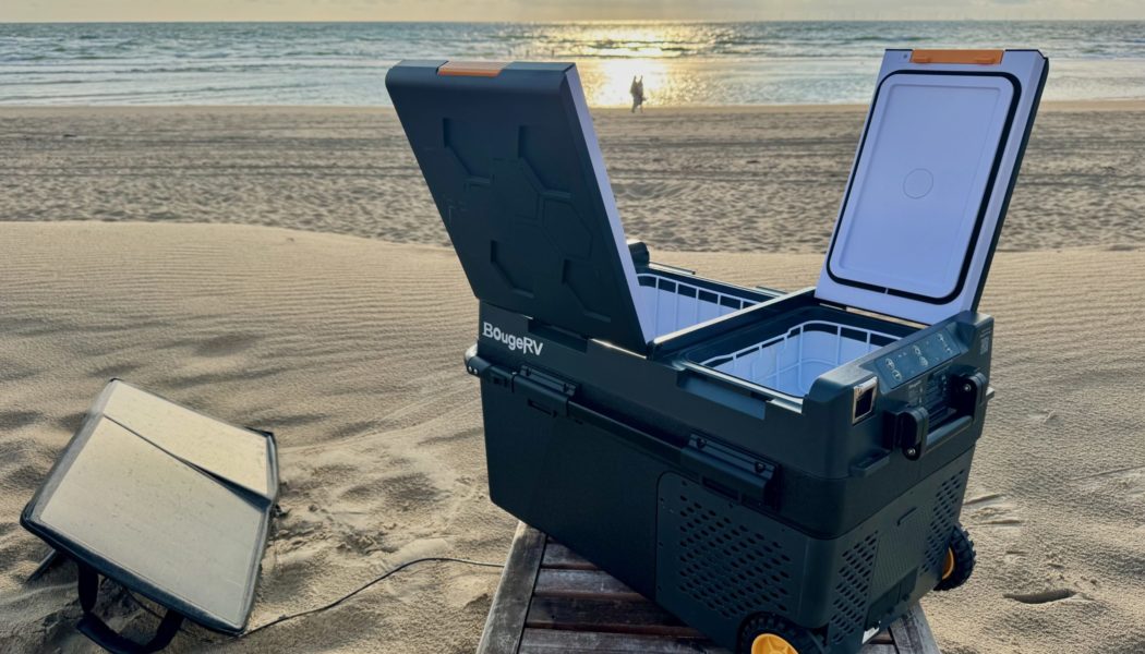 BougeRV’s portable solar fridge is quietly annoying