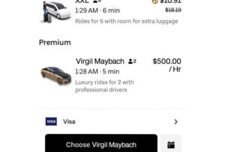 Calling an Uber? The Virgil Abloh Maybach Is Now an Option